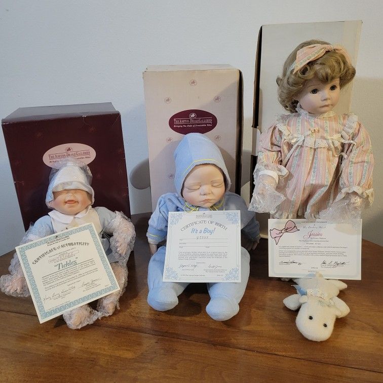 Collectible Porcelain Dolls