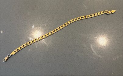18k gold filled bracelet