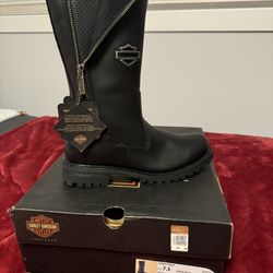 Harley Davidson Leather Boots