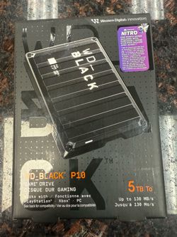 WD-Black external hard drive