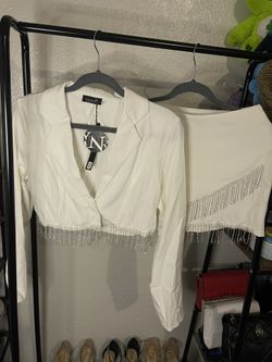 Blazer Cropped 2 Piece Set