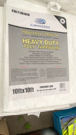 Lona 10 x 10 ft  heavy dury.