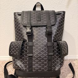 Black Designer Backpack