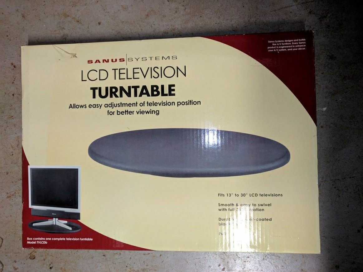 Turn Table for Small TV or Monitor.
