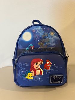 Loungefly Disney The Little Mermaid Fireworks Light-Up Mini Backpack