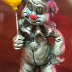 Collectible Clown Statue Very Small