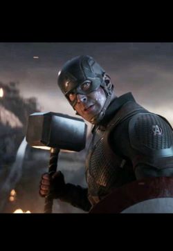 Avengers Thor CAPTAIN AMERICA Costume Cosplay - Size Large/ Extra Large Everything you see in pics.