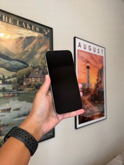 Natural Titanium iPhone 16 Pro Max (512 GB, Unlocked) with Accessories
