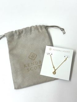 ⭐️ NEW Womens Necklace Kendra Scott Pendant 14K Gold Plated