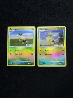 Pokémon Turtwig Cards