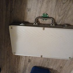 poker chip and case