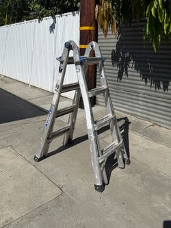 Werner 17ft MT-17 Multi-Position Ladder / Escalera