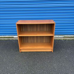 Mid Century Modern Small Teak Bookshelf 