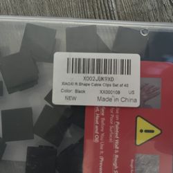 R-Shaped Cable Clips (40 pieces)