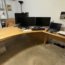 Must Sell! Double-Sided Office Desk