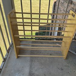 2 Small Tables And An Organizer With Bins 