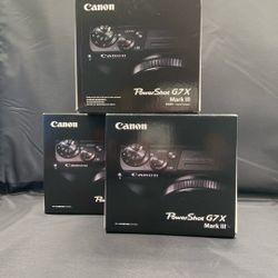 Canon Powershot G7X Mark III