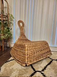 Rare Vintage IKEA wicker Rocking chair