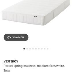 New IKEA Twin Mattresses 