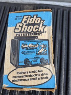 New Fido Shock Pet Deterrent Controller New