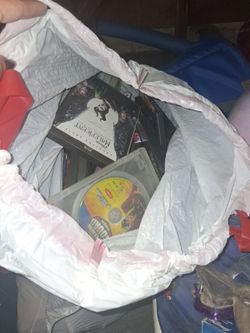 Bag of dvds