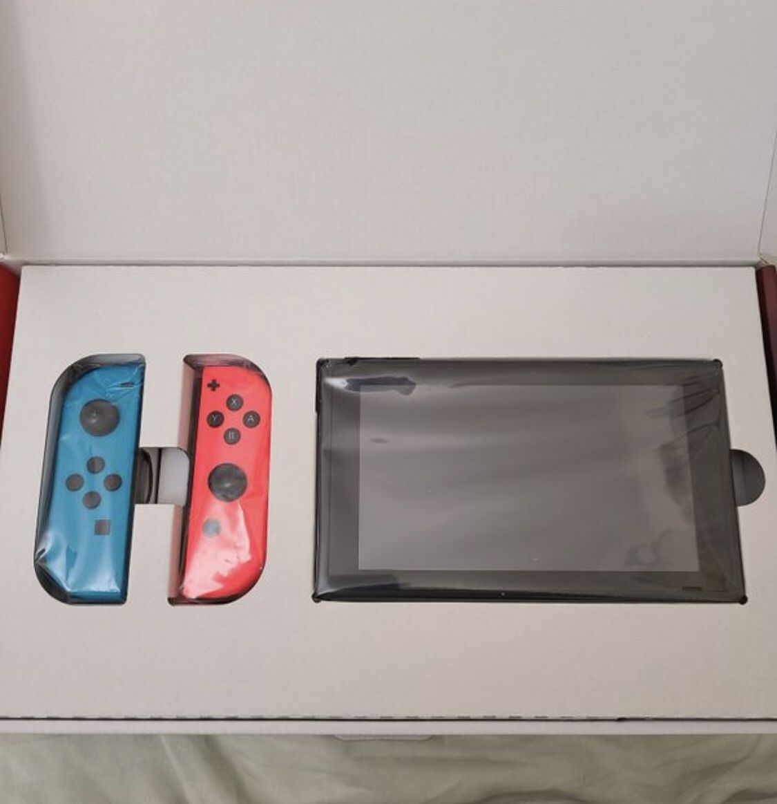 Nintendo Switch Neon Red & Neon Blue Joy-Con BRAND NEW