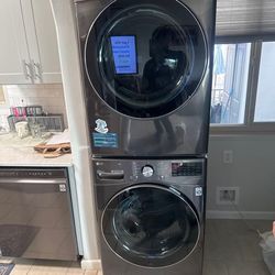 LG Washer & Dryer Stack