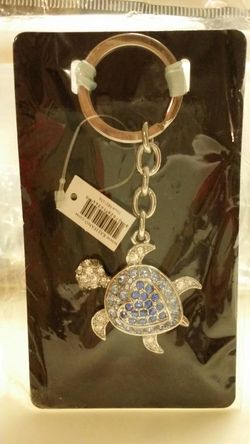 **Swarovski** Turtle Keychain