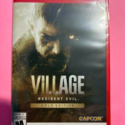 Resident Evil Village Switch 2 new