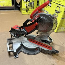 Milwaukee M18 FUEL 18V Lithium-Ion Brushless Cordless 10 in. Dual Bevel Sliding Compound Miter Saw (Tool-Only)
