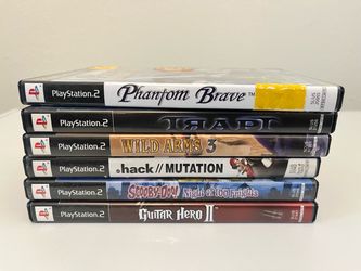 PlayStation 2 Games Lot of 6