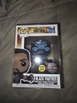 Glow In The Dark Black Panther Funko Pop