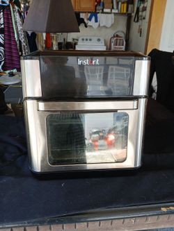 air fryer oven black model instant