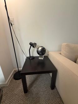 Wooden Square Bedside Coffee Table