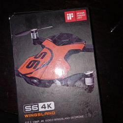 Wingsland S6 Drone 4k Video Brand New 