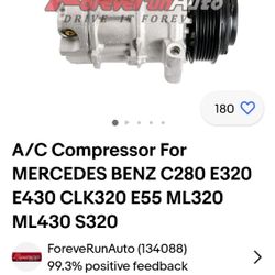 A/C Compressor for 2001 Mercedes 