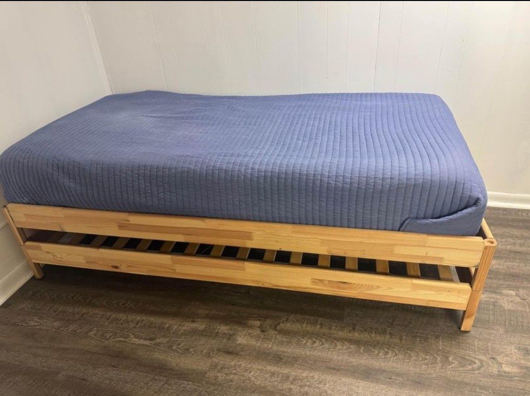 Ikea UTAKER STACKABLE TWIN BEDS