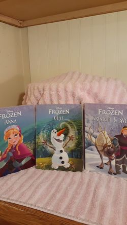 Set of Three Frozen Books