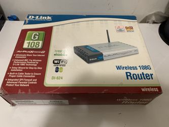 New D-LINK Wireless Router DL-624 AirPlus Xtreme G