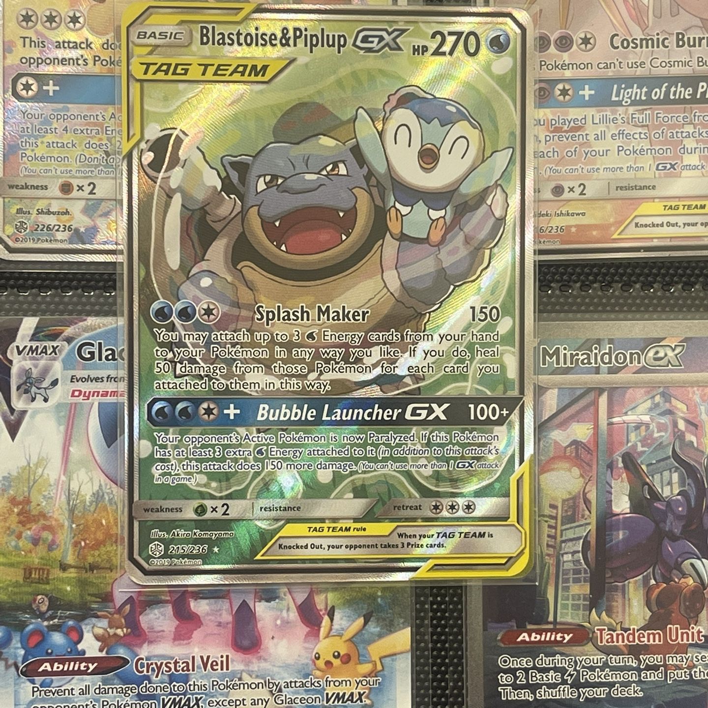 Blastoise e Piplup-GX, Pokémon