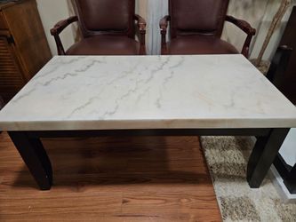 Marble Coffee Table with 2 Corner Tables