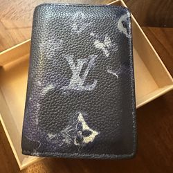 Louis Vuitton Blue Water Color Pocket Organizer