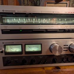 Vintage (1979)  Kenwood Integrated Amp  & Tuner 