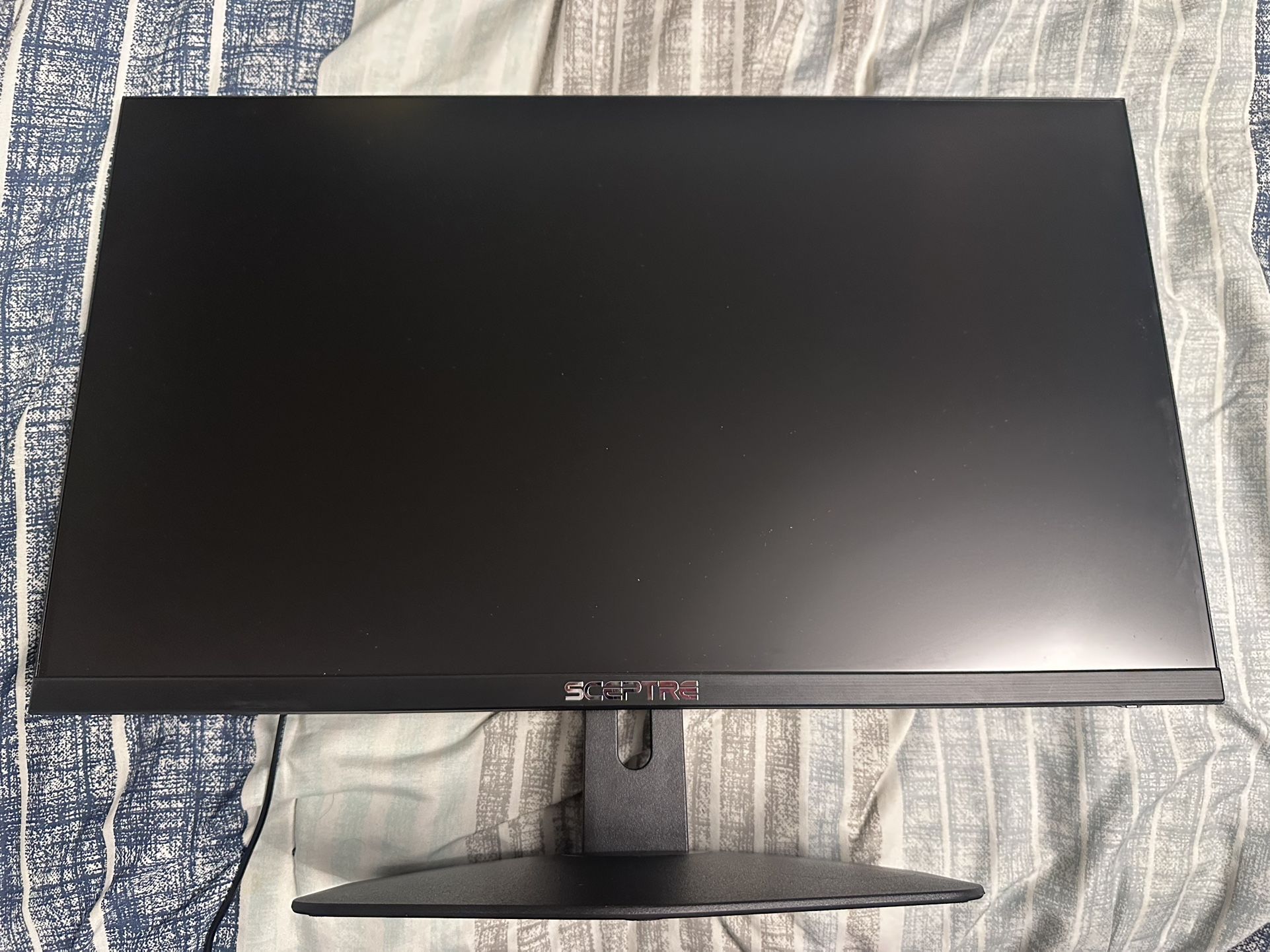 Sceptre 24-inch Gaming Monitor 100Hz 1ms DisplayPort HDMI x2 100% sRGB AMD FreeSync Build-in Speakers, Eye Care Frameless Machine Black 2025 (E248