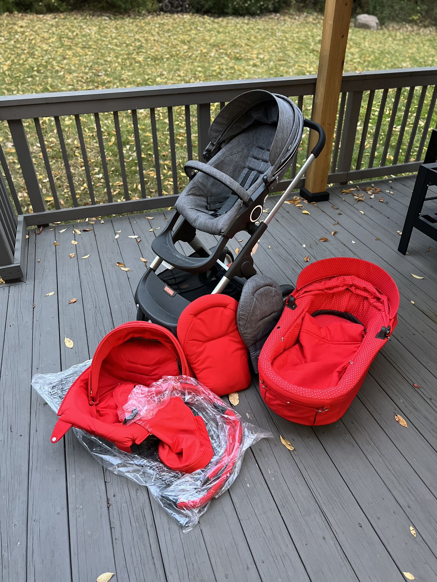Stokke Crusi Stroller And Bassinet