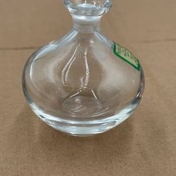 Waterford Crystal Heart Perfume Bottle - Bottle Only - Made in Ireland -Signed