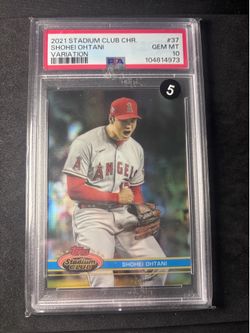 2021 Topps Stadium Club Chrome Shohei Ohtani #37