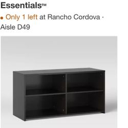 Media center/TV stand espresso finish 40"