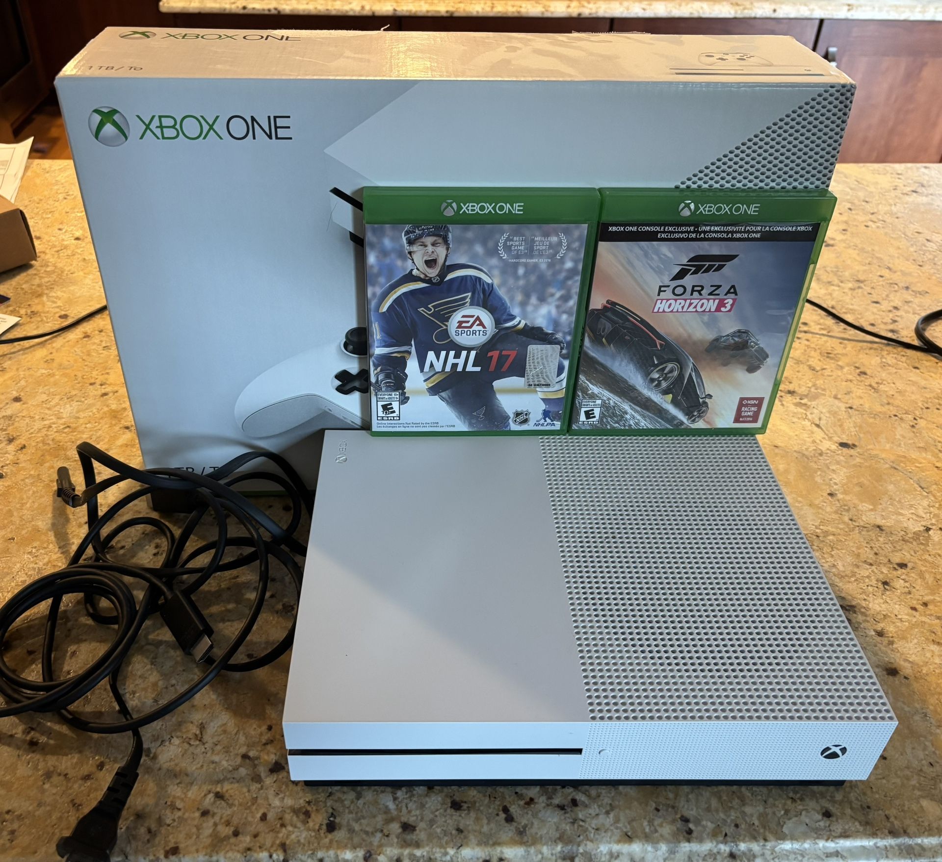 Xbox One S With Two Games 1TB