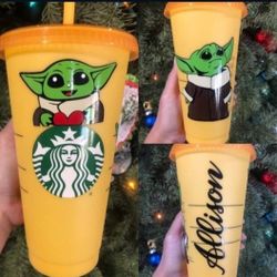 Custom Starbucks Color Changing Tumbler Cup 